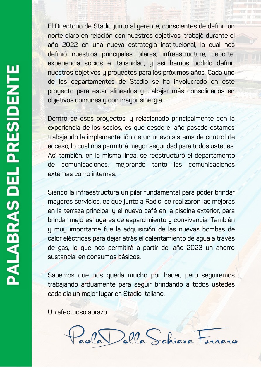 Memoria Anual 2022 — page 5