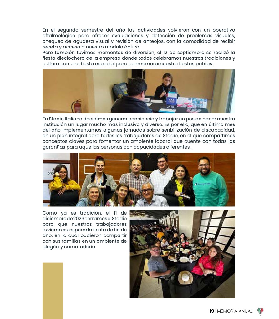Memoria Anual 2023 — page 19