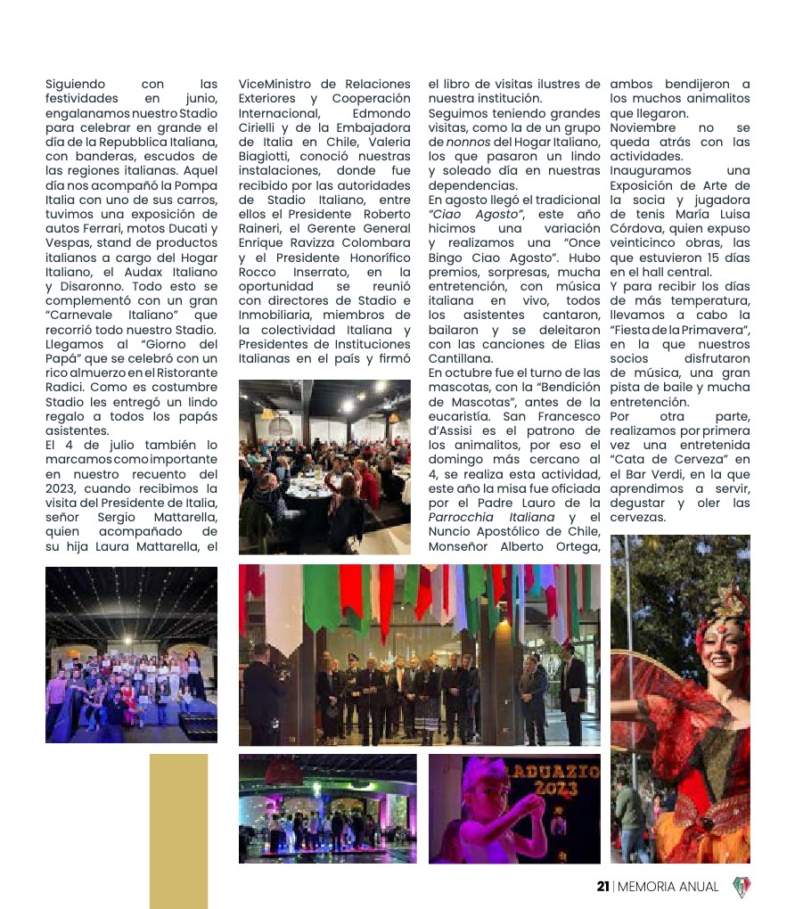 Memoria Anual 2023 — page 21