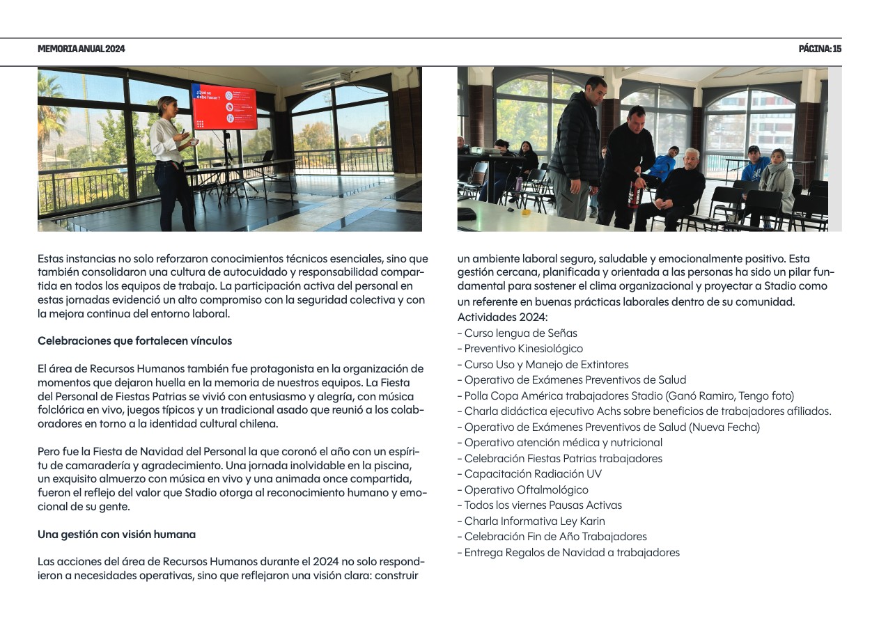 Memoria Anual 2024 — page 15