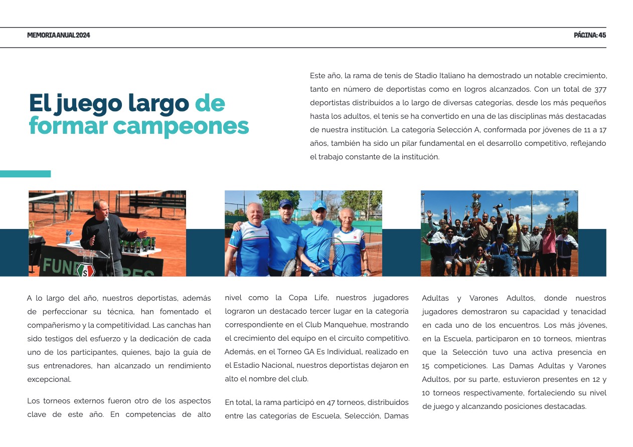 Memoria Anual 2024 — page 45