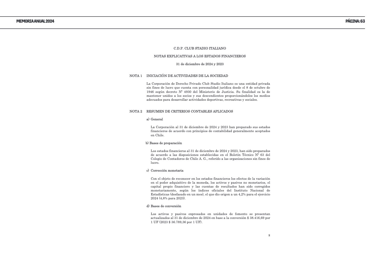 Memoria Anual 2024 — page 63