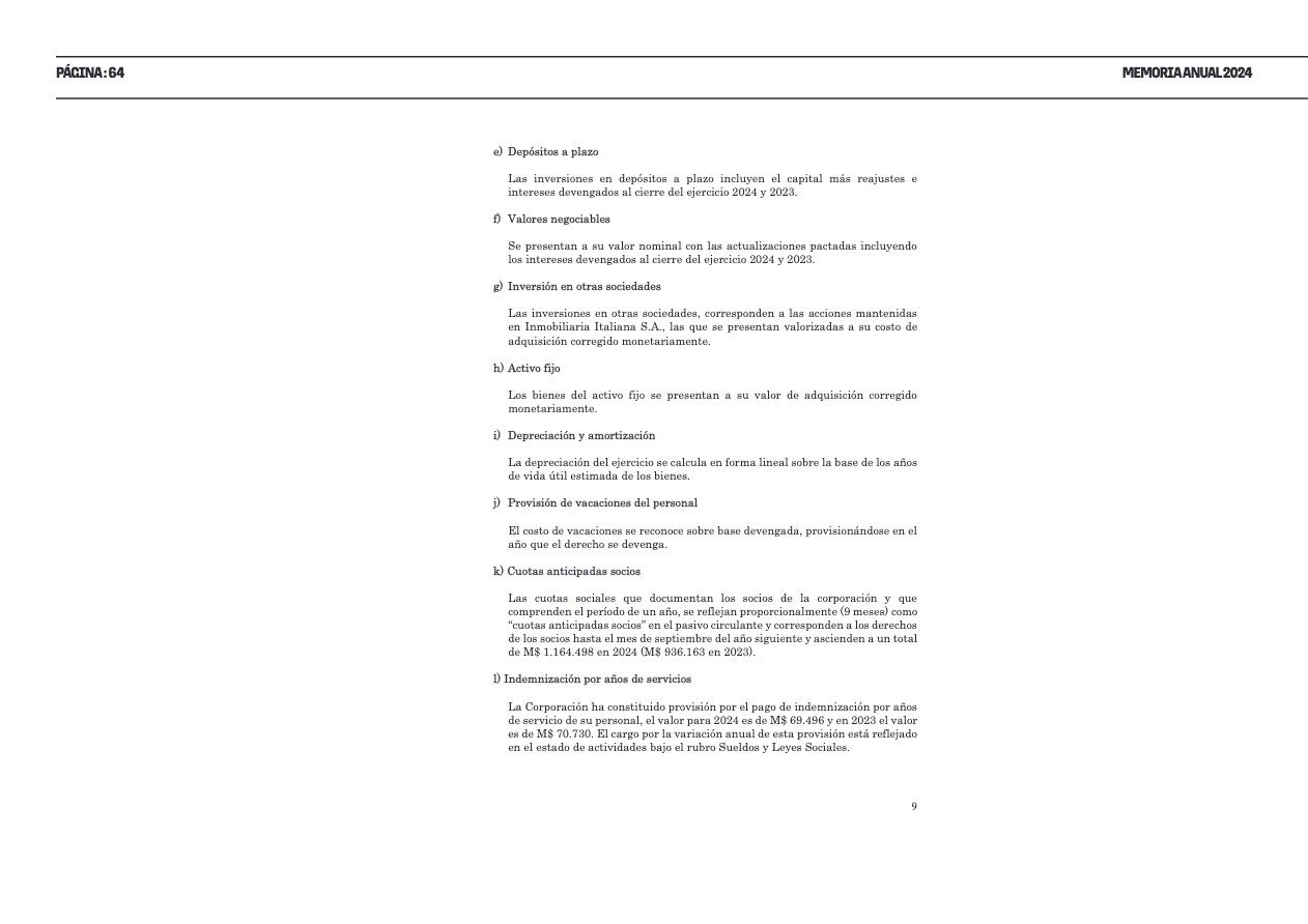 Memoria Anual 2024 — page 64