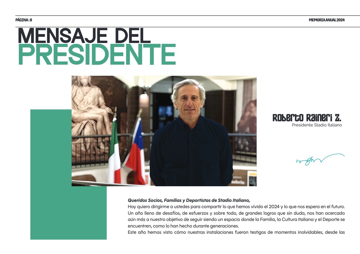 Memoria Anual 2024 — page 8