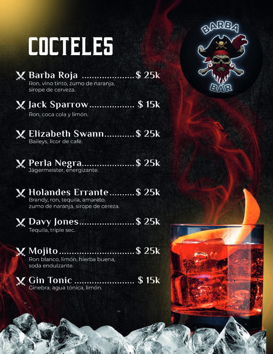 carta Barba Bar — page 3