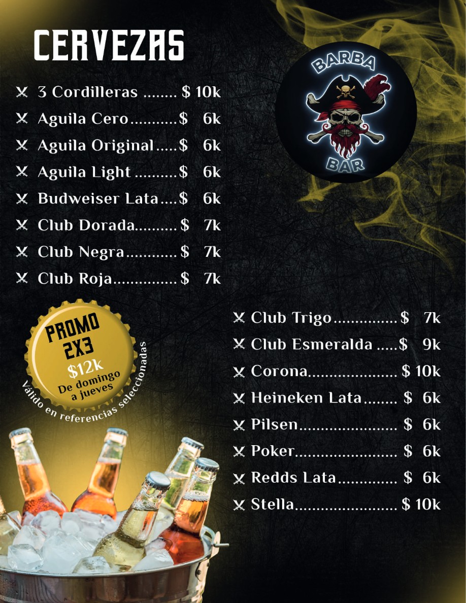 carta Barba Bar — page 4