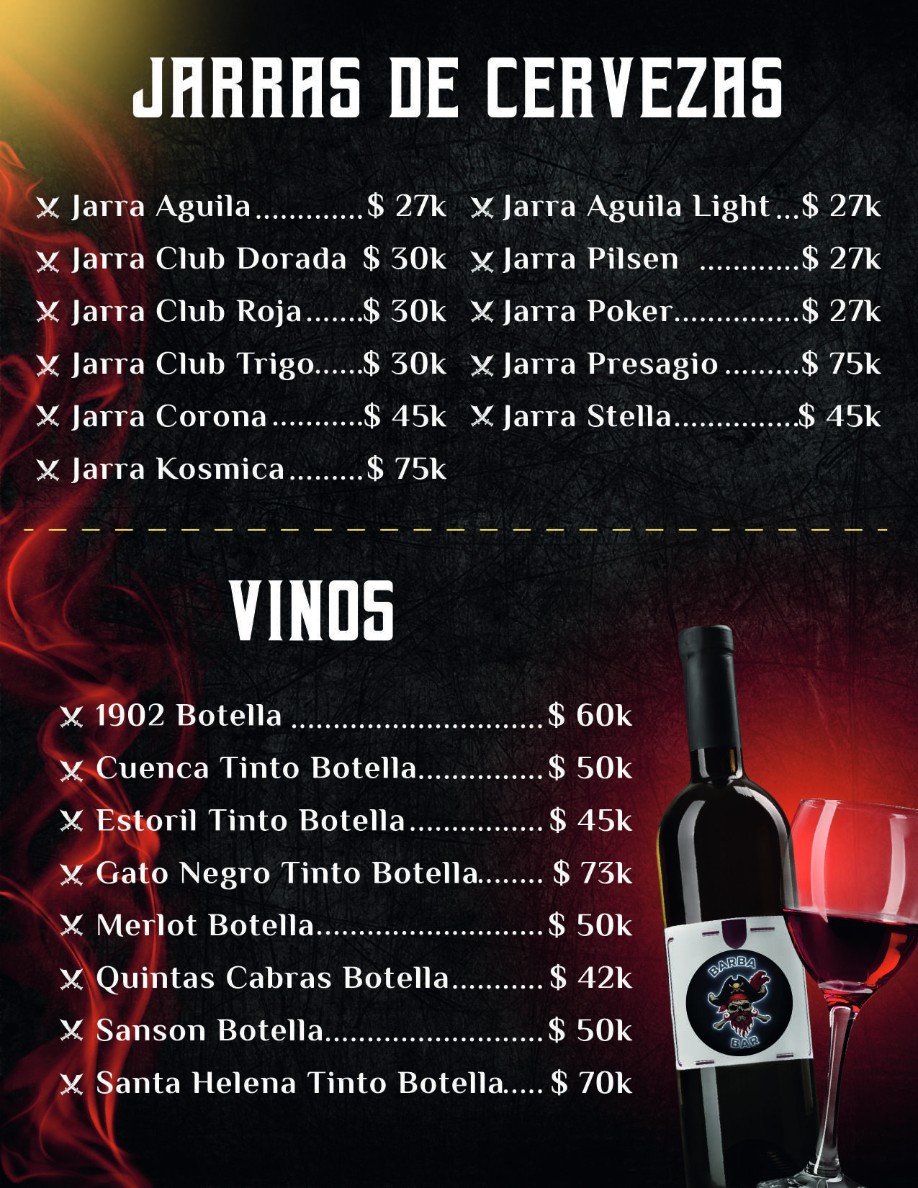 carta Barba Bar — page 7
