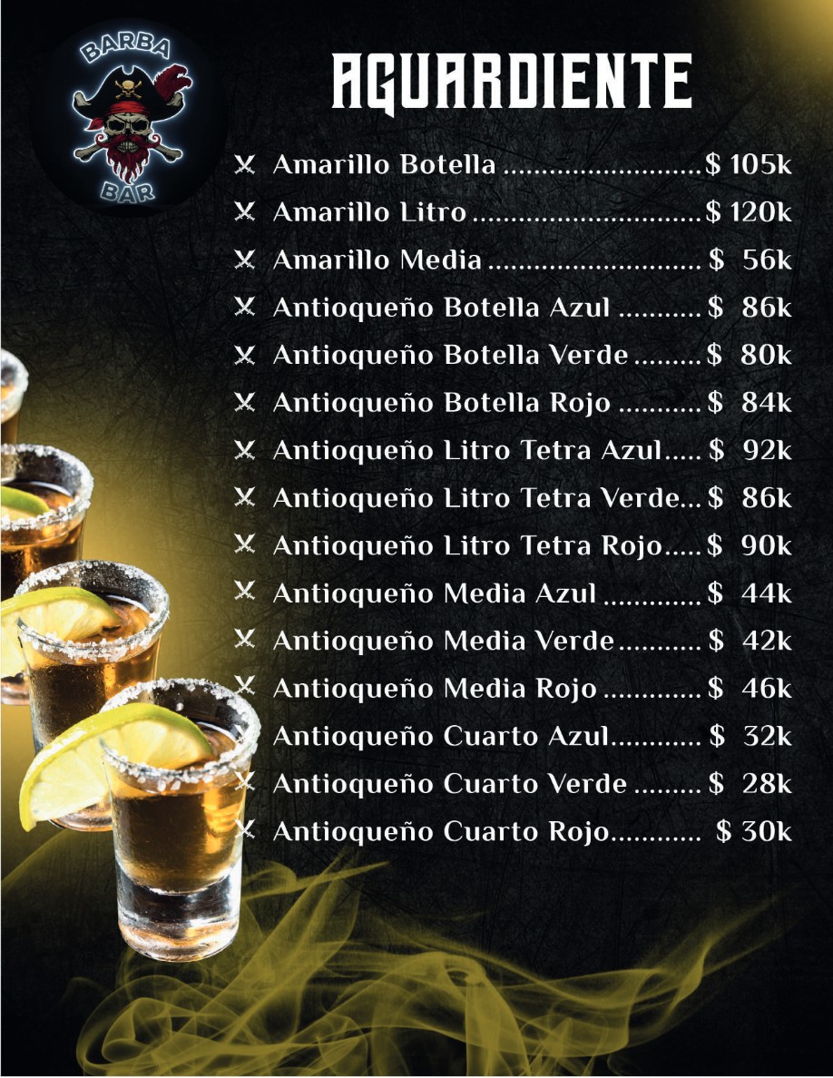 carta Barba Bar — page 8
