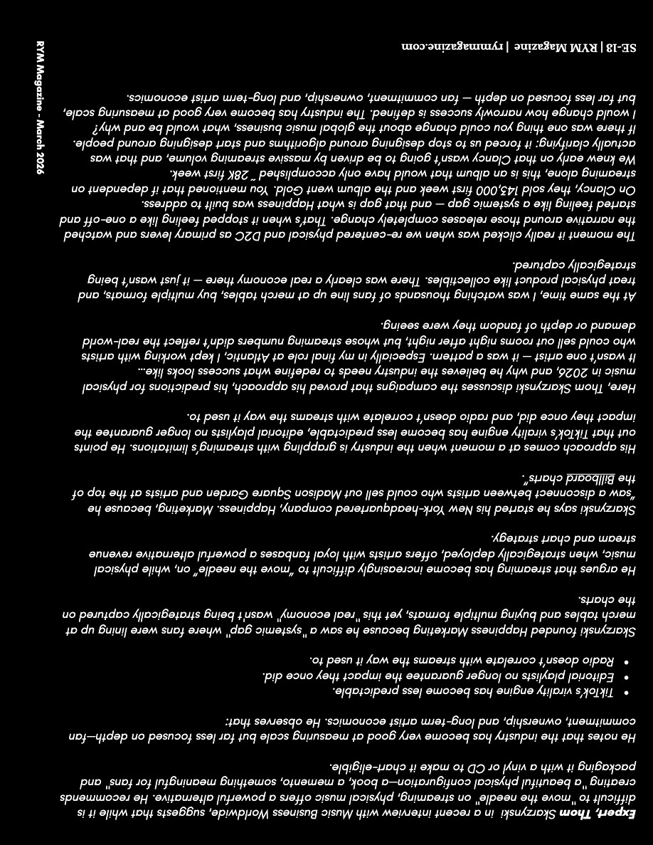 RYM Magazine - March | MARIACHAZO: Two Dynasties, One Throne — page 18