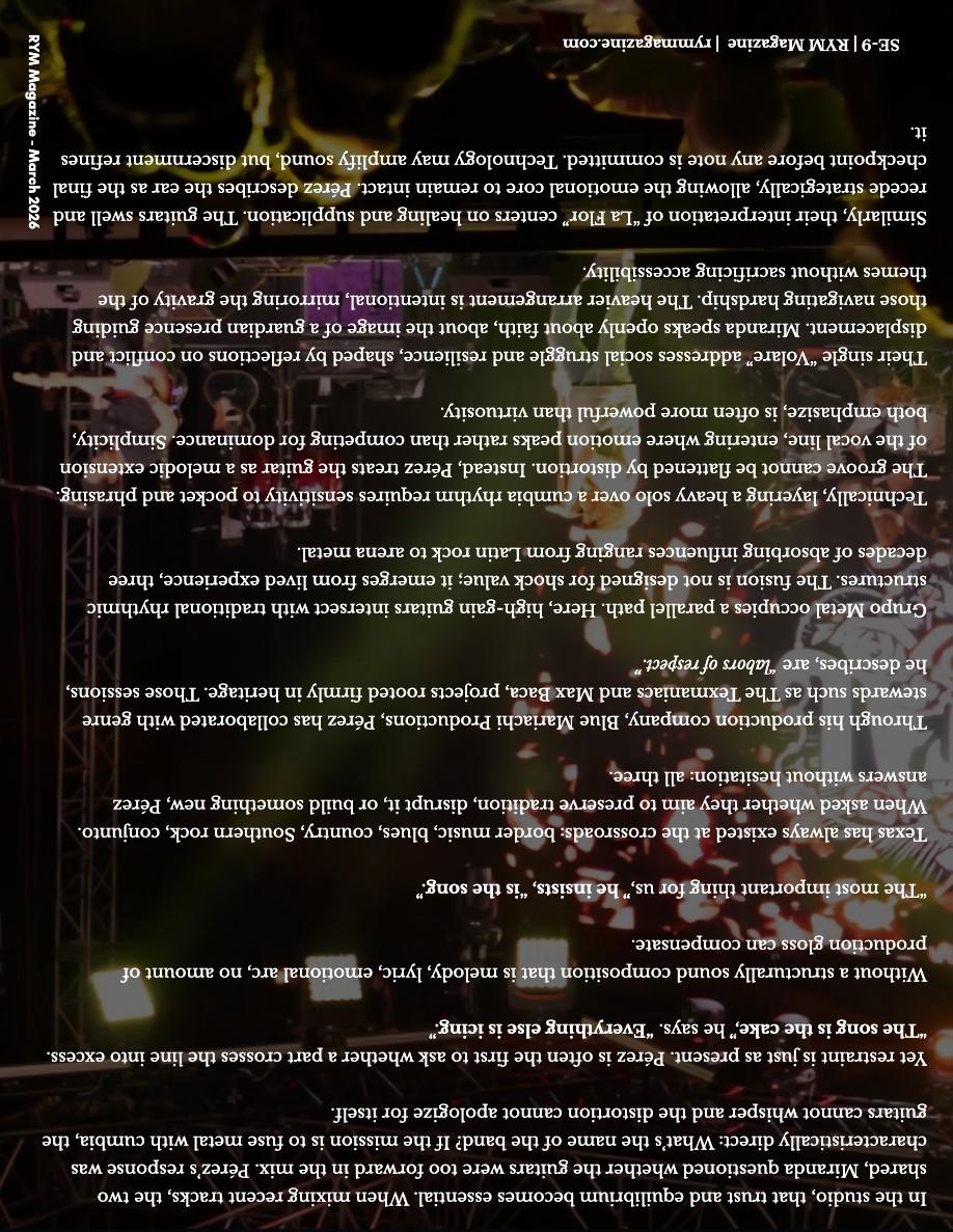 RYM Magazine - March | MARIACHAZO: Two Dynasties, One Throne — page 24