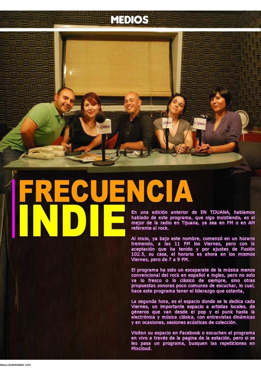 EN TIJUANA REVISTA - EDICIÓN 9 - 4TO. ANIVERSARIO — page 11