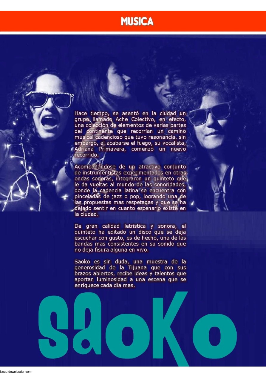 EN TIJUANA REVISTA - EDICIÓN 9 - 4TO. ANIVERSARIO — page 21