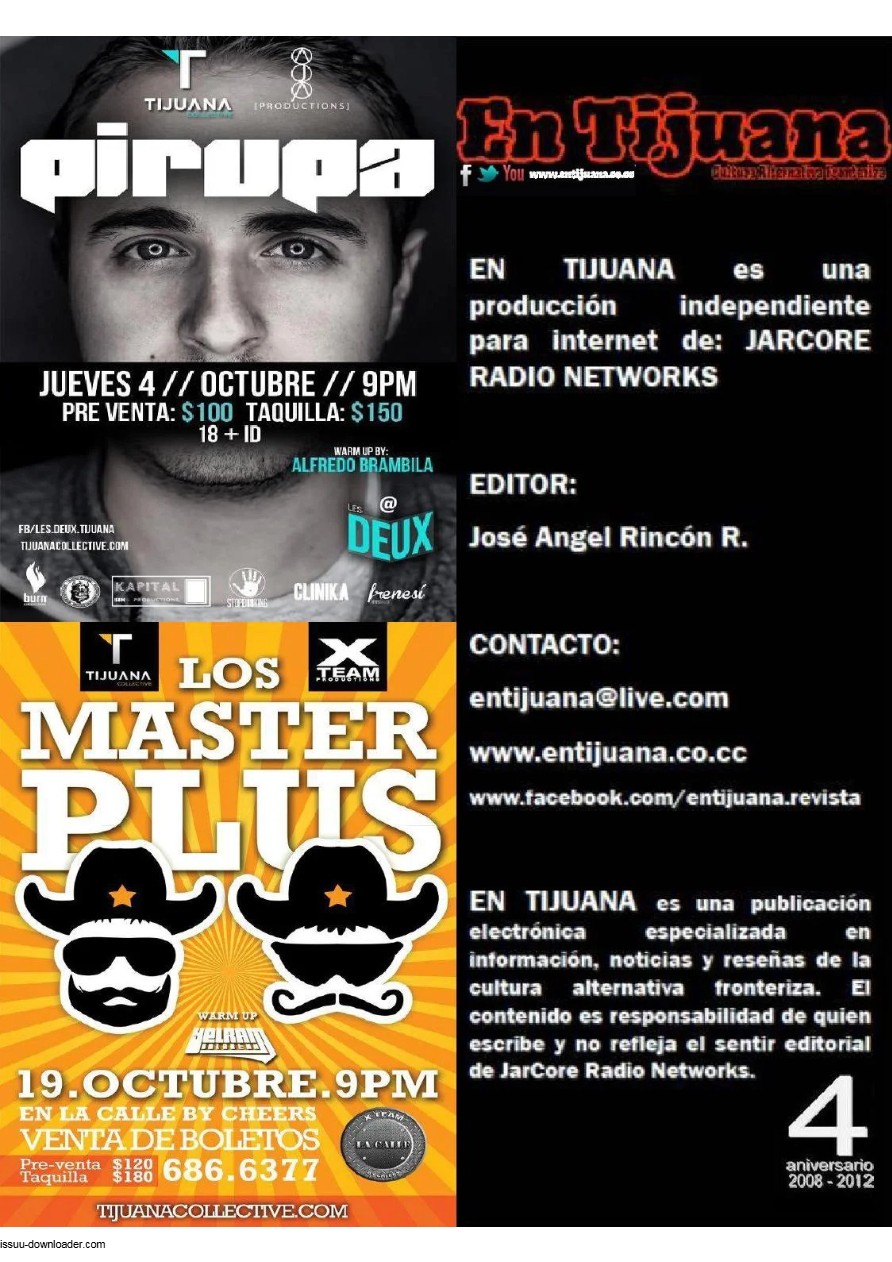 EN TIJUANA REVISTA - EDICIÓN 9 - 4TO. ANIVERSARIO — page 4