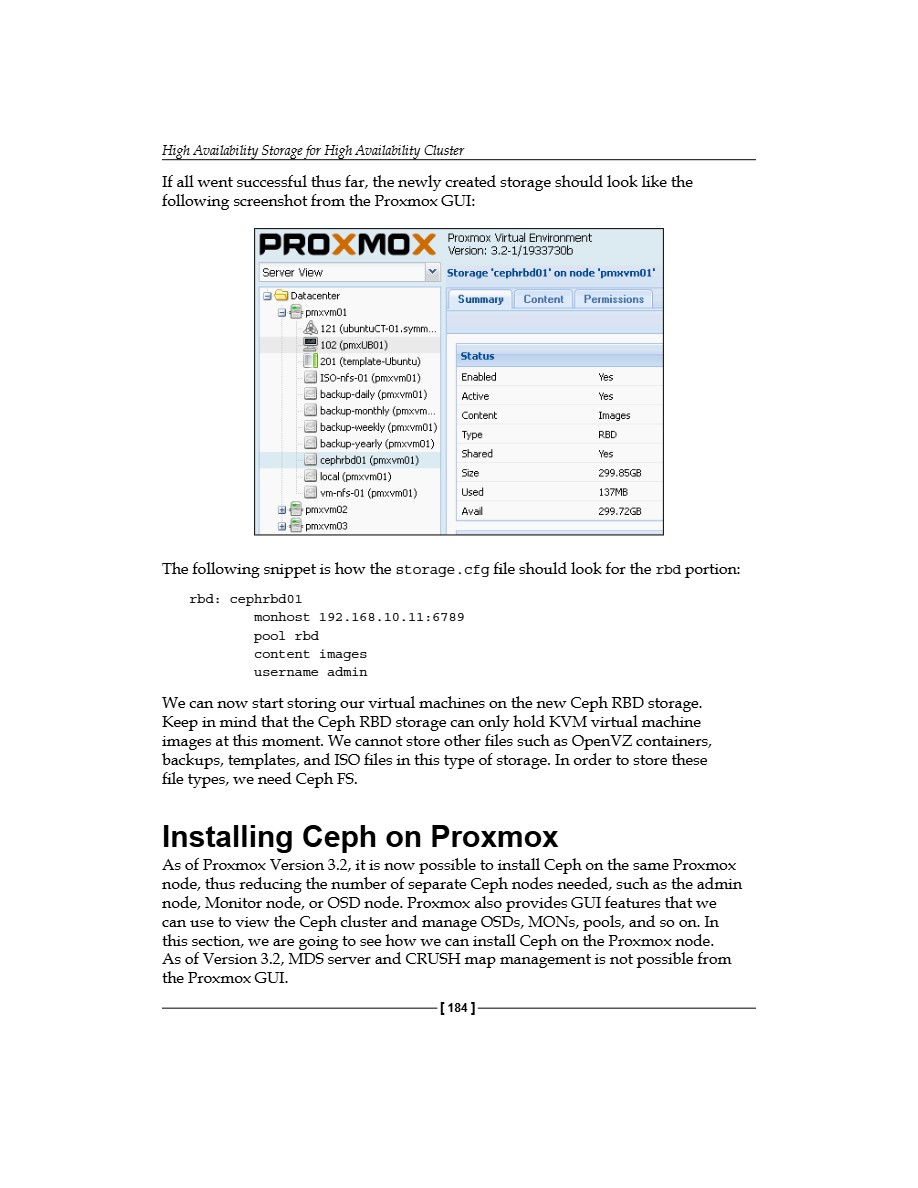 Mastering Proxmox VE — page 205