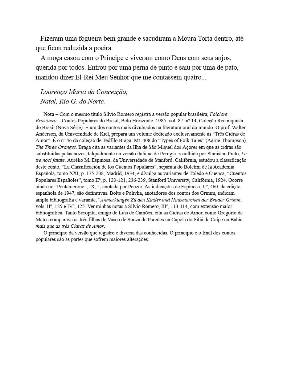 Contos Tradicionais do Brasil (Luís da Câmara Cascudo) — page 141