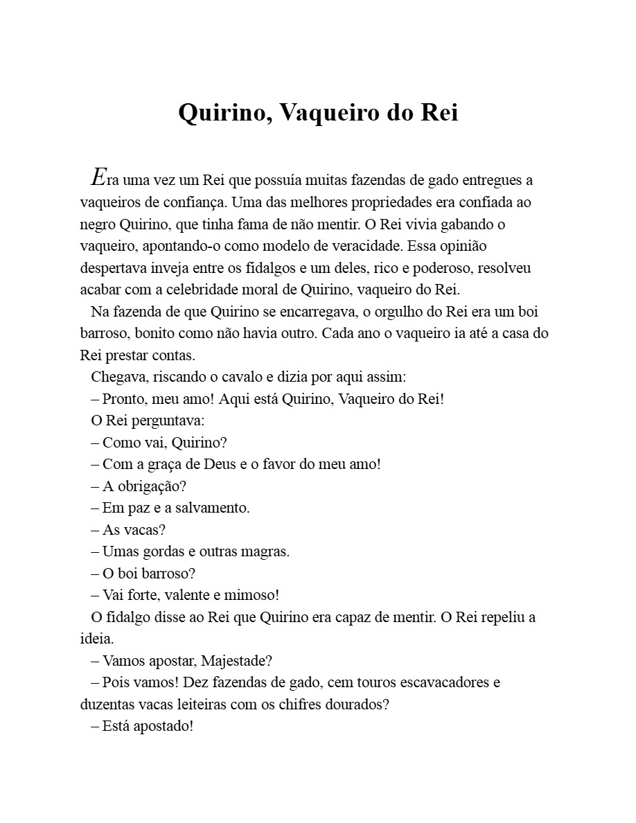 Contos Tradicionais do Brasil (Luís da Câmara Cascudo) — page 157