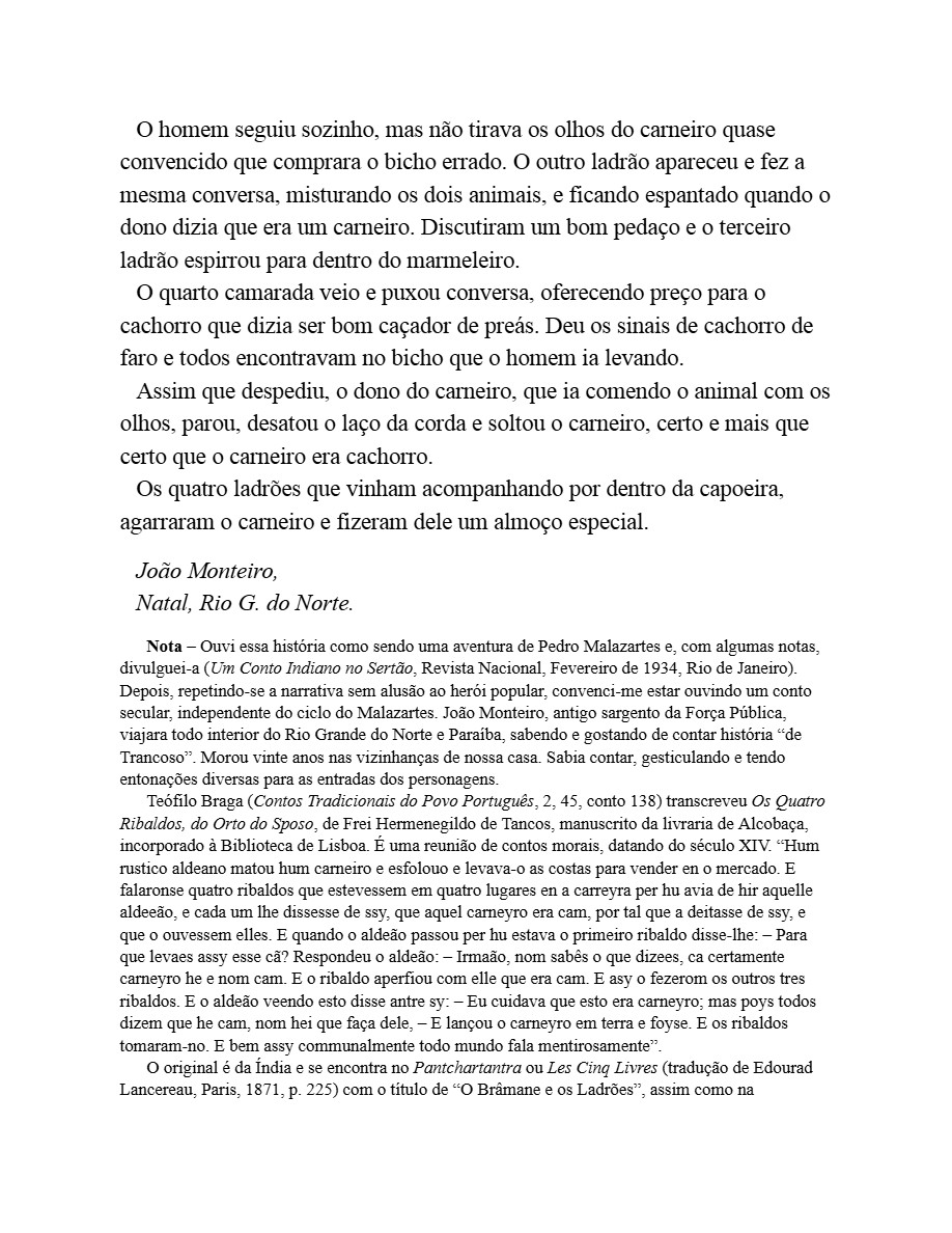 Contos Tradicionais do Brasil (Luís da Câmara Cascudo) — page 165