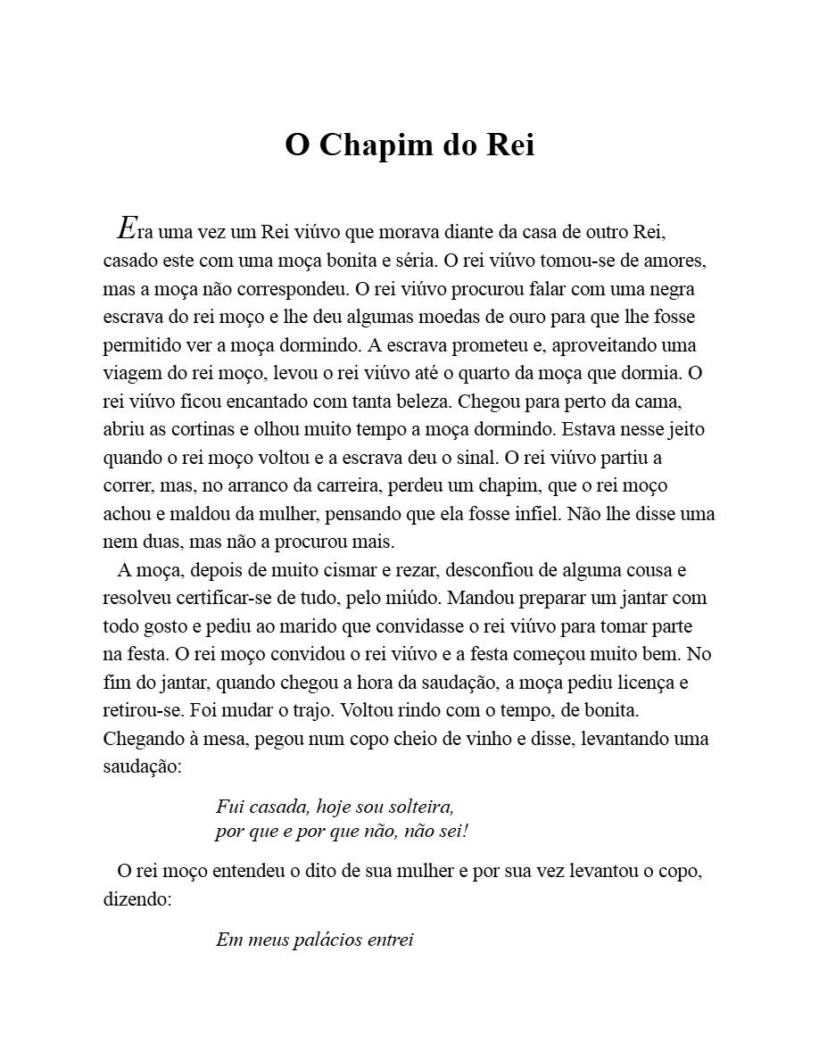 Contos Tradicionais do Brasil (Luís da Câmara Cascudo) — page 167