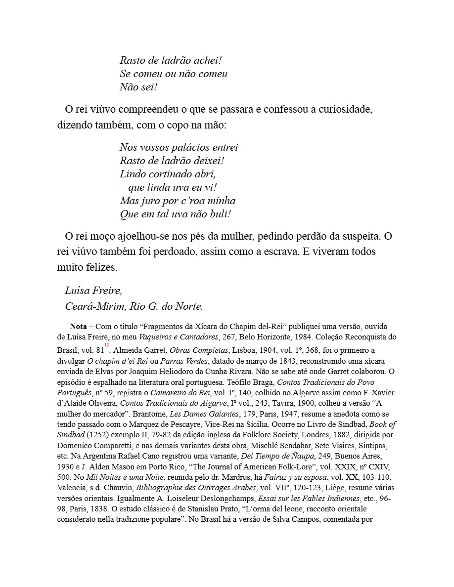 Contos Tradicionais do Brasil (Luís da Câmara Cascudo) — page 168