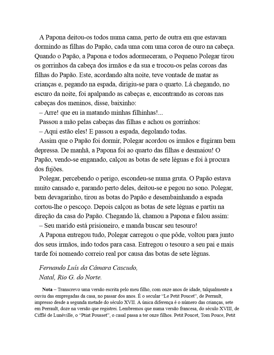 Contos Tradicionais do Brasil (Luís da Câmara Cascudo) — page 197