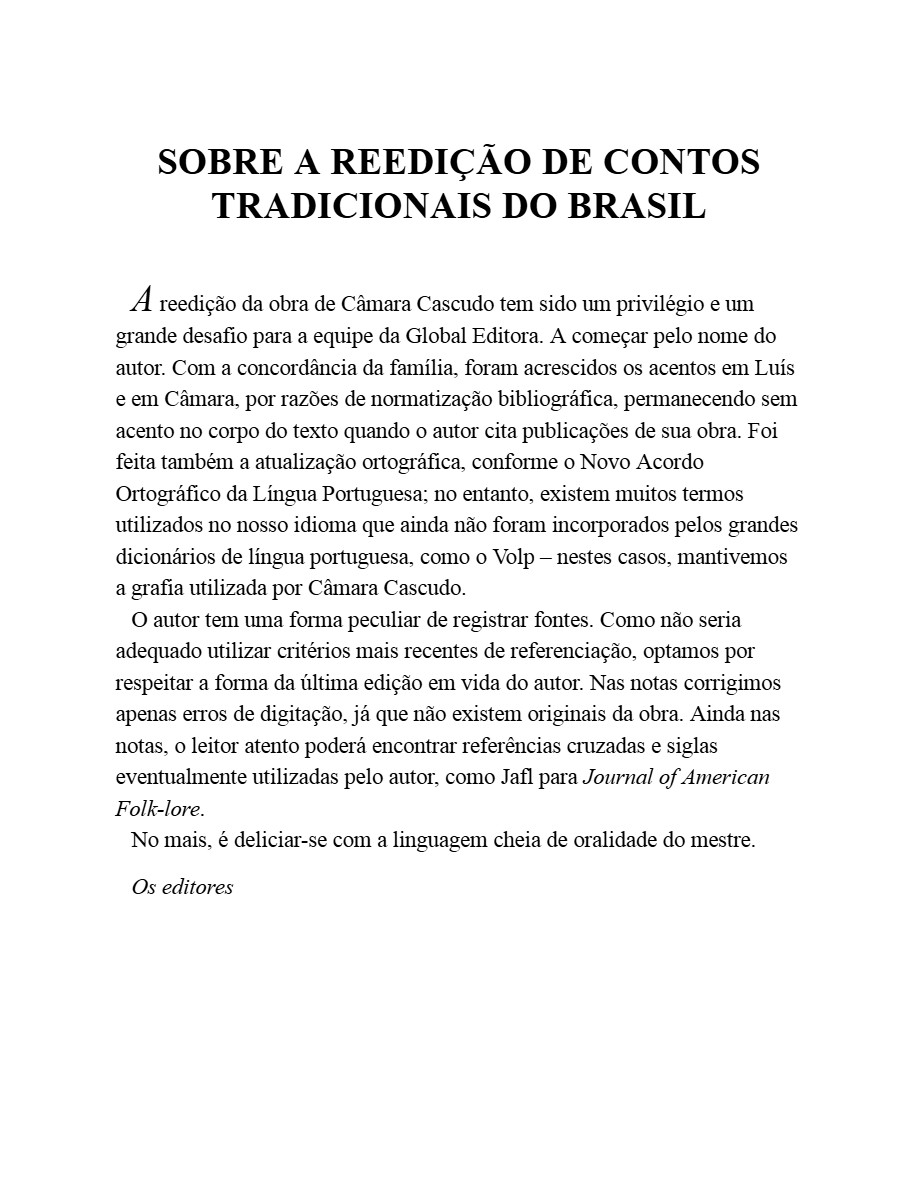 Contos Tradicionais do Brasil (Luís da Câmara Cascudo) — page 3