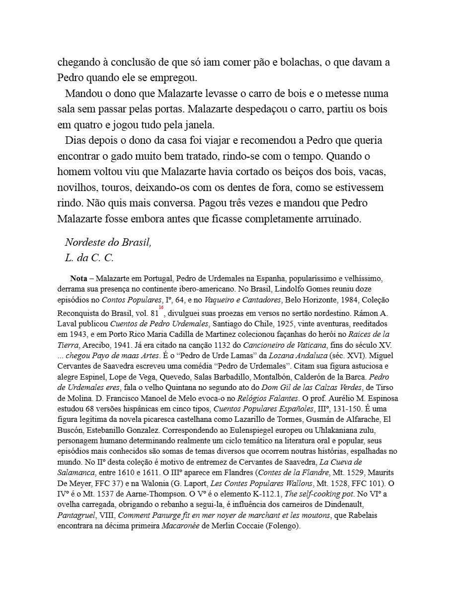 Contos Tradicionais do Brasil (Luís da Câmara Cascudo) — page 205