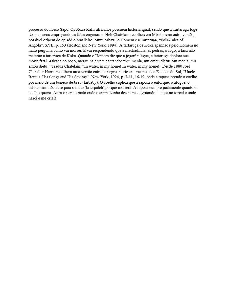 Contos Tradicionais do Brasil (Luís da Câmara Cascudo) — page 226