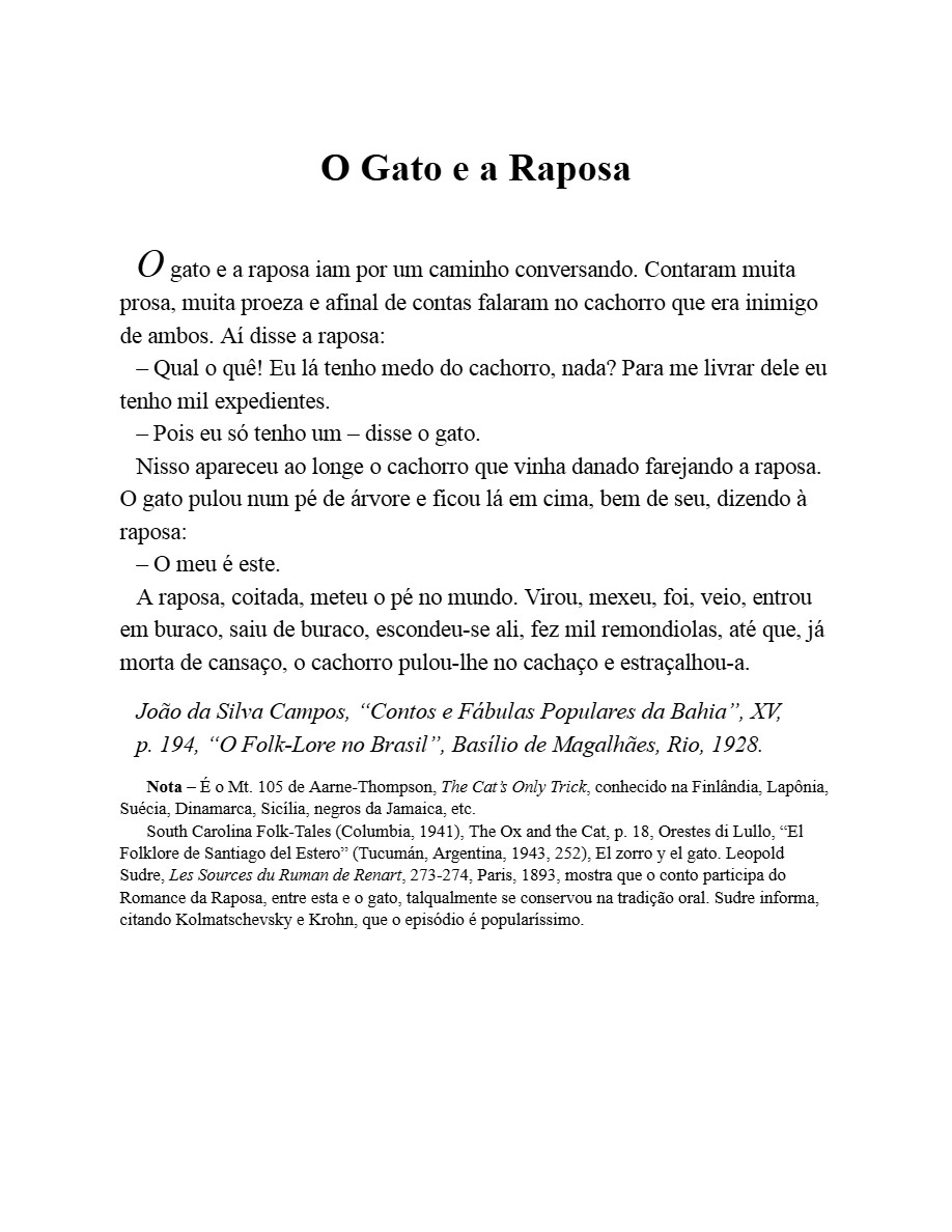 Contos Tradicionais do Brasil (Luís da Câmara Cascudo) — page 227