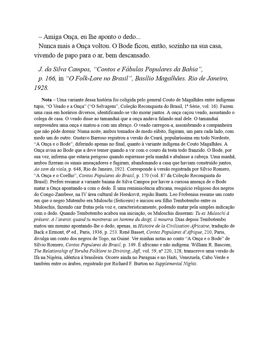 Contos Tradicionais do Brasil (Luís da Câmara Cascudo) — page 236
