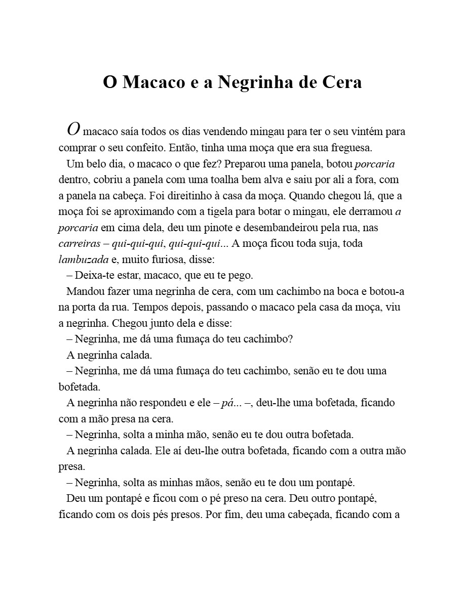 Contos Tradicionais do Brasil (Luís da Câmara Cascudo) — page 239