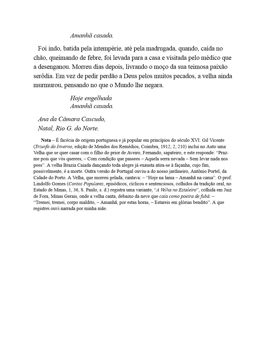 Contos Tradicionais do Brasil (Luís da Câmara Cascudo) — page 253