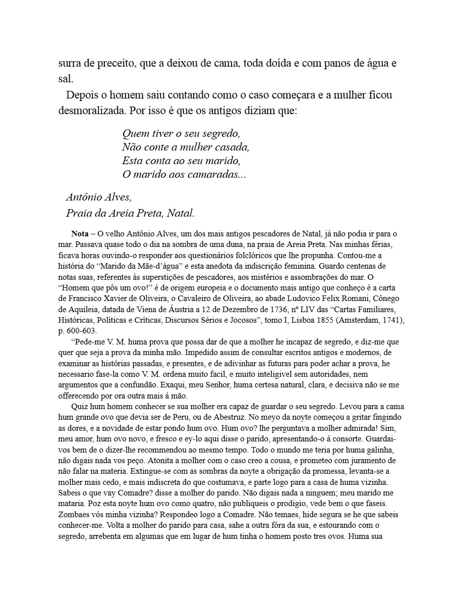 Contos Tradicionais do Brasil (Luís da Câmara Cascudo) — page 261