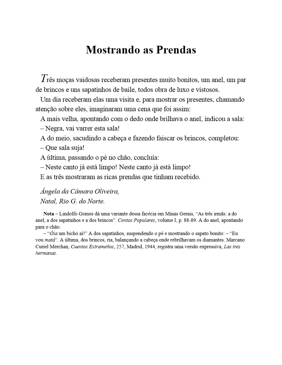 Contos Tradicionais do Brasil (Luís da Câmara Cascudo) — page 264
