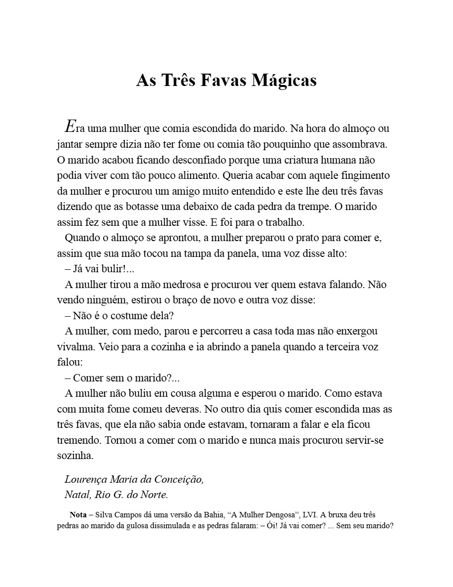 Contos Tradicionais do Brasil (Luís da Câmara Cascudo) — page 265