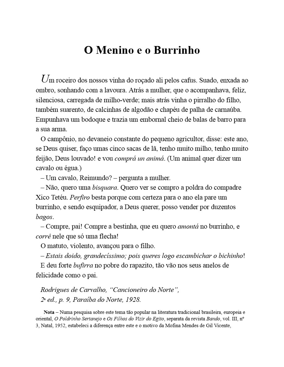 Contos Tradicionais do Brasil (Luís da Câmara Cascudo) — page 273