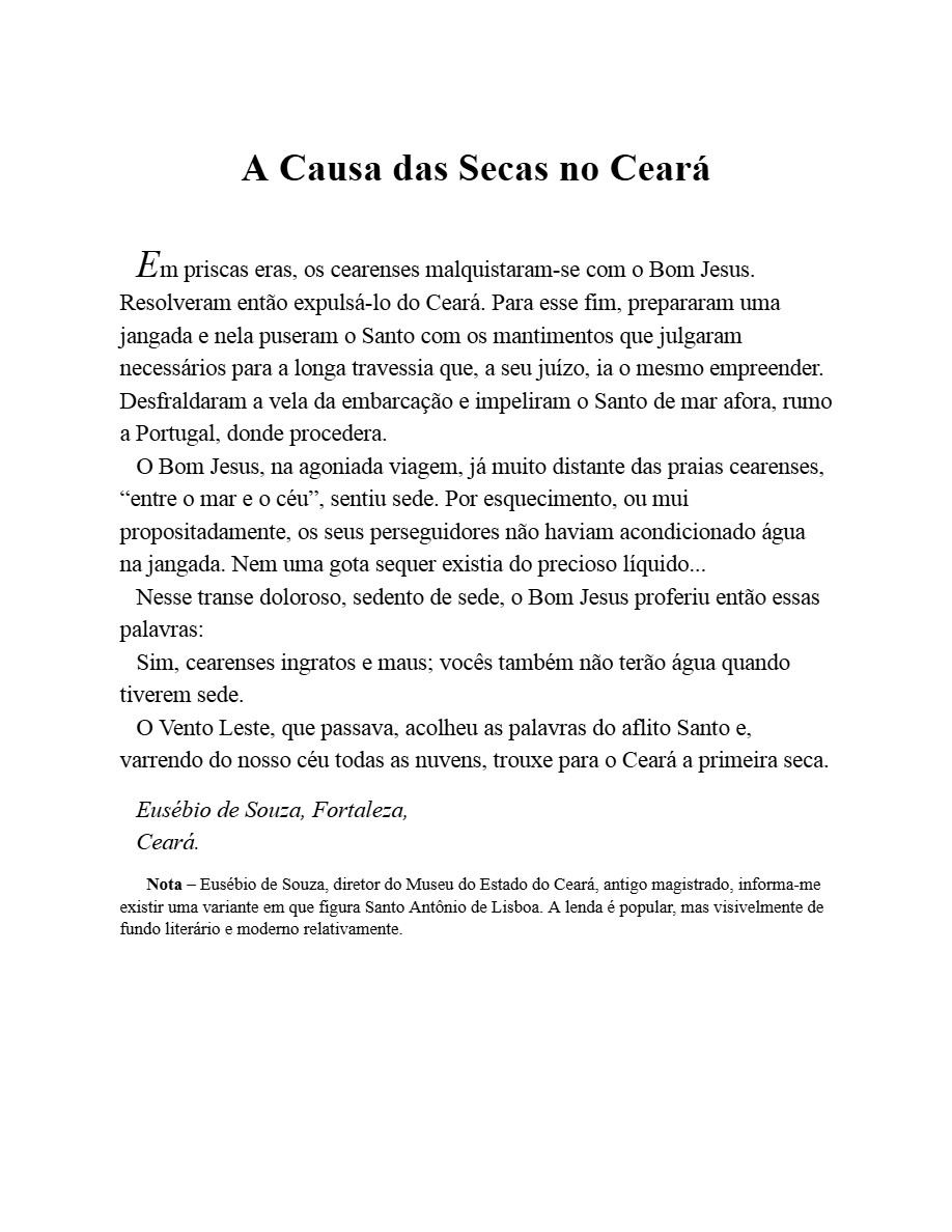 Contos Tradicionais do Brasil (Luís da Câmara Cascudo) — page 300