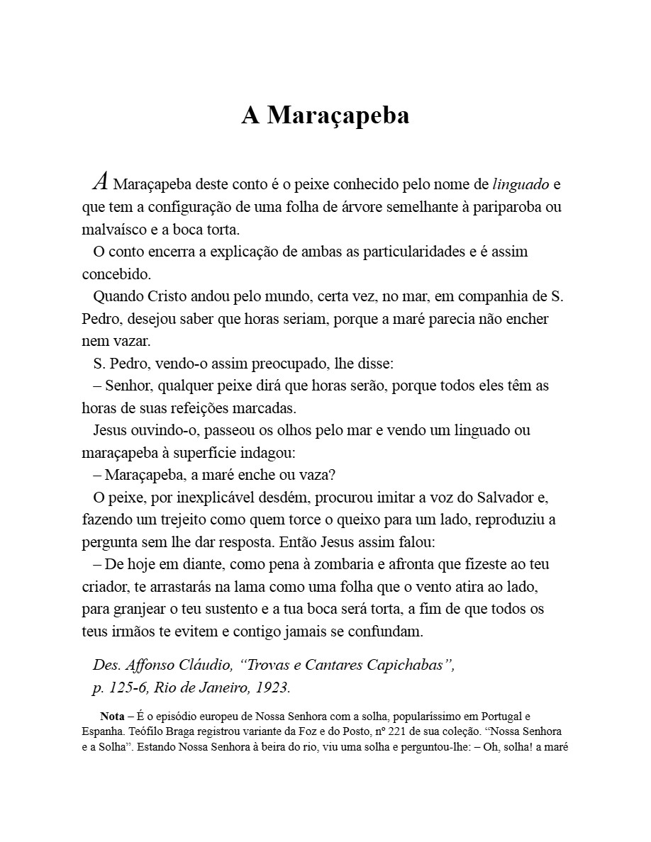 Contos Tradicionais do Brasil (Luís da Câmara Cascudo) — page 305