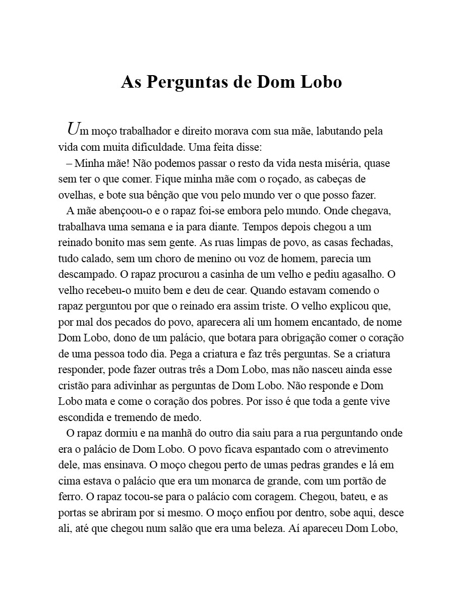 Contos Tradicionais do Brasil (Luís da Câmara Cascudo) — page 322