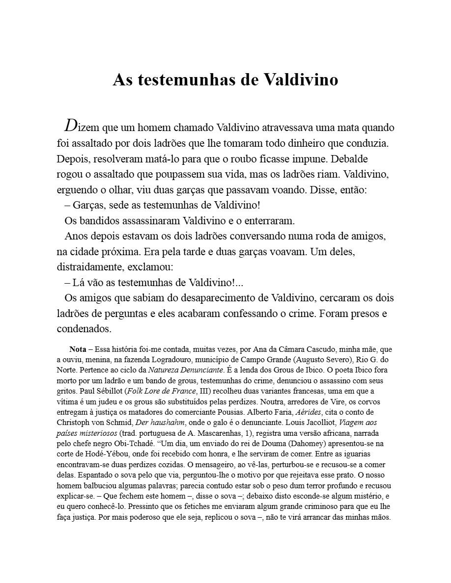 Contos Tradicionais do Brasil (Luís da Câmara Cascudo) — page 338