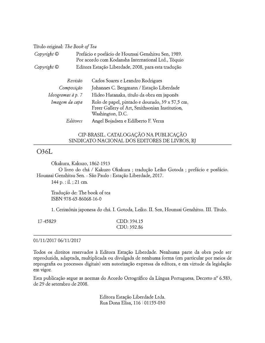 O Livro do Chá (Kakuzo Okakura) — page 4
