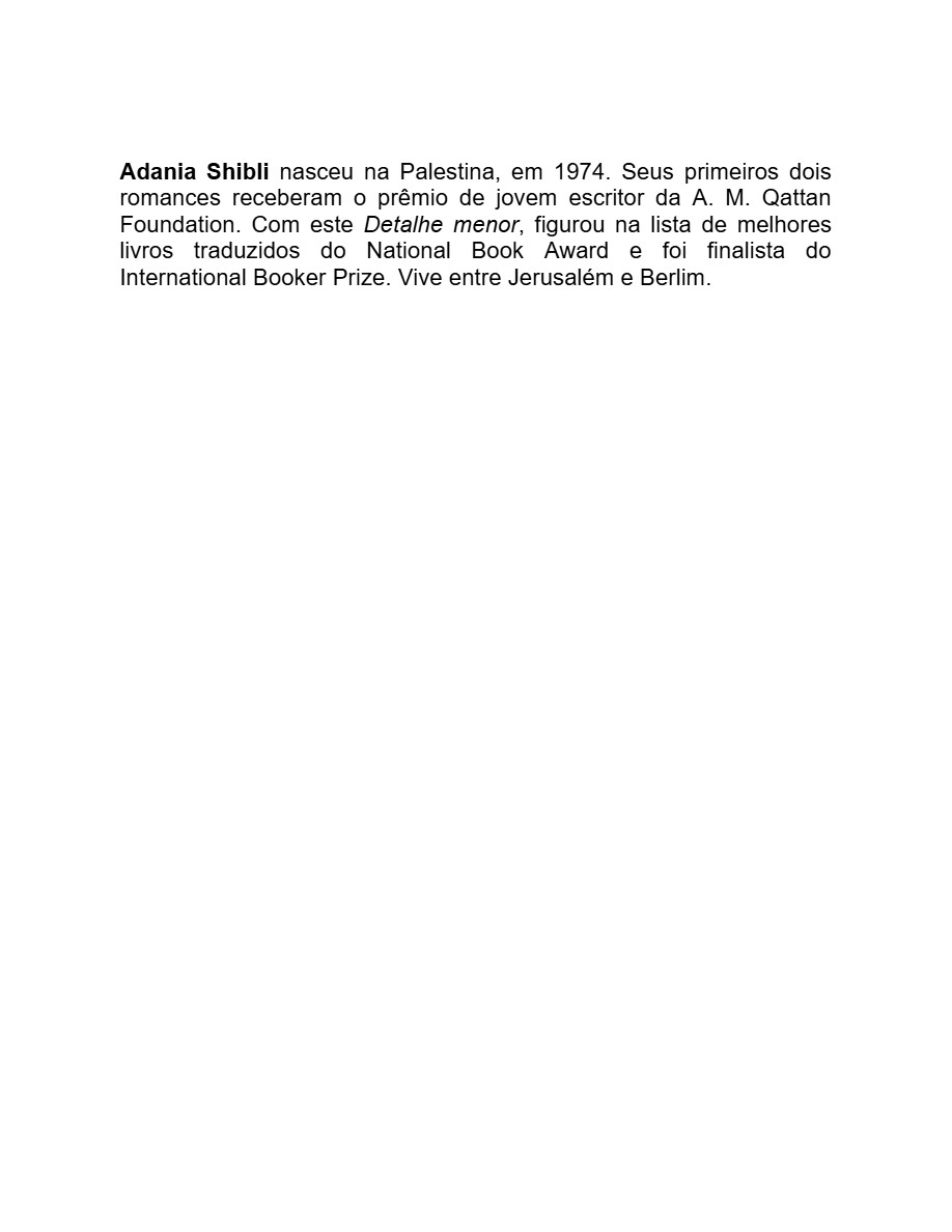 Detalhe menor (Adania Shibli) — page 89