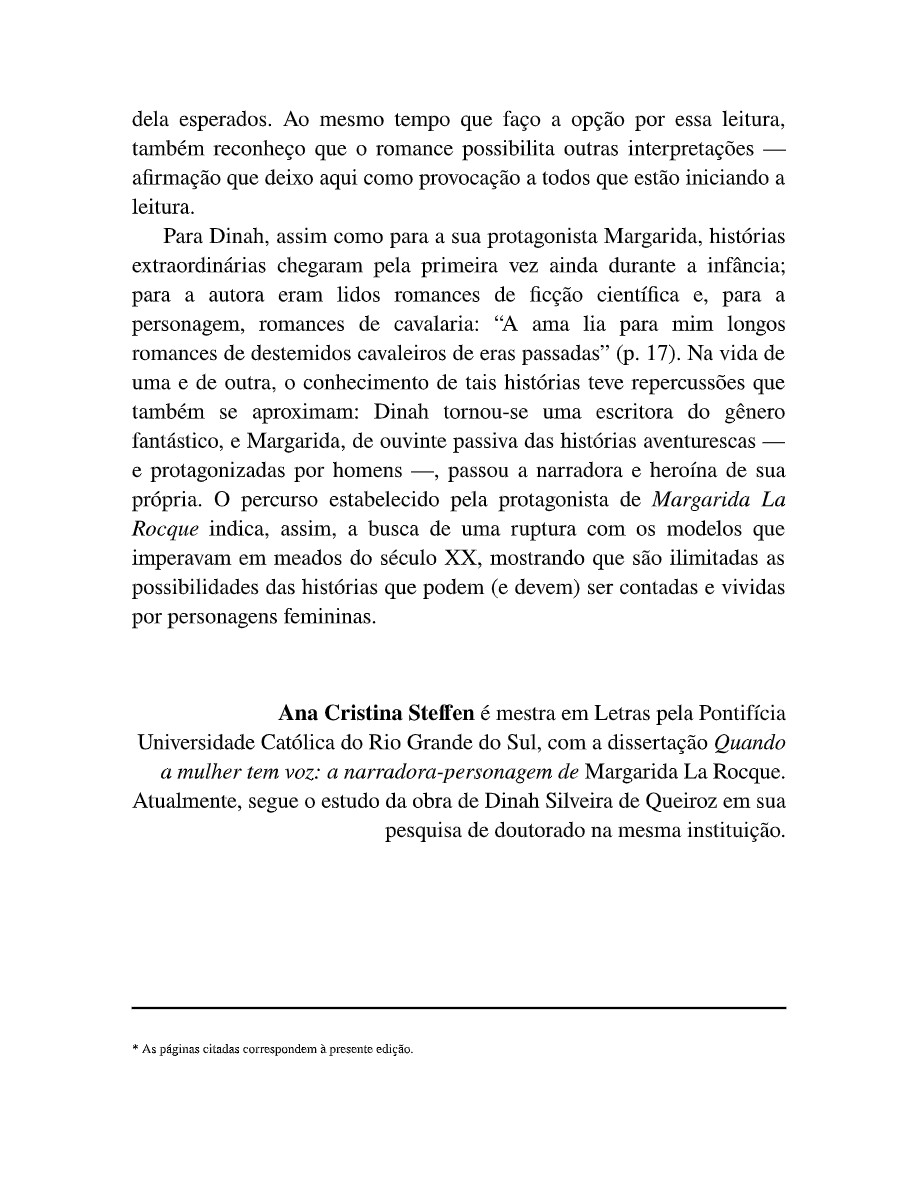 Margarida La Rocque: A ilha dos demônios (Dinah Silveira de Queiroz) — page 13