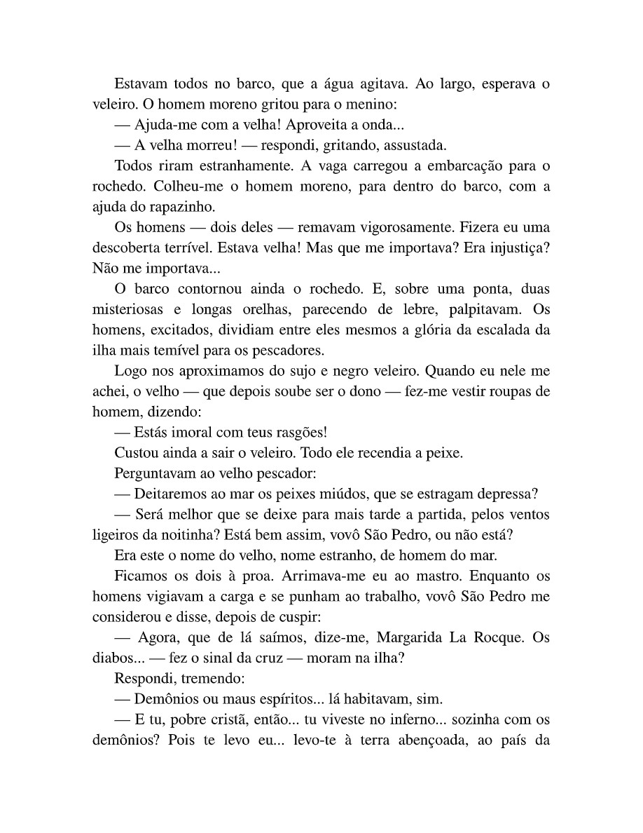 Margarida La Rocque: A ilha dos demônios (Dinah Silveira de Queiroz) — page 199