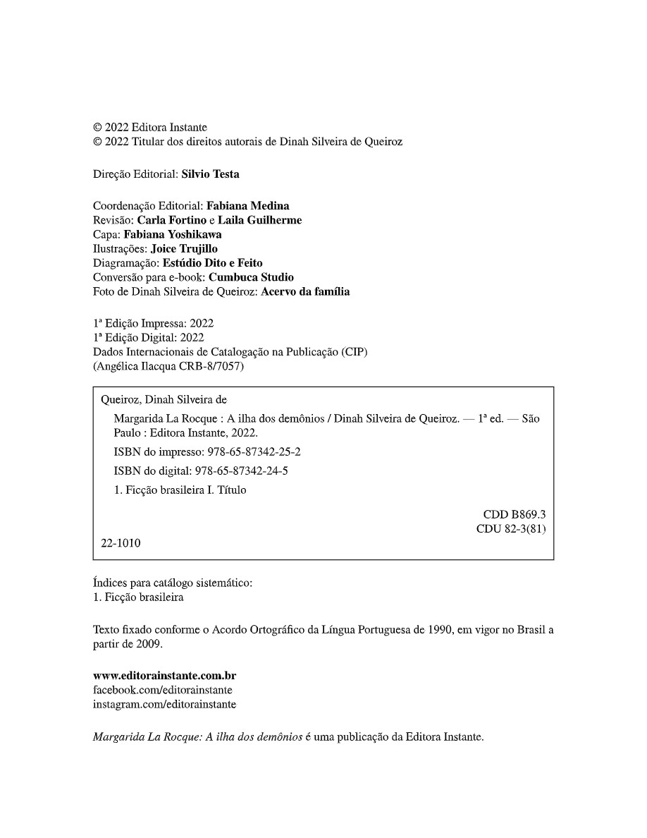 Margarida La Rocque: A ilha dos demônios (Dinah Silveira de Queiroz) — page 211