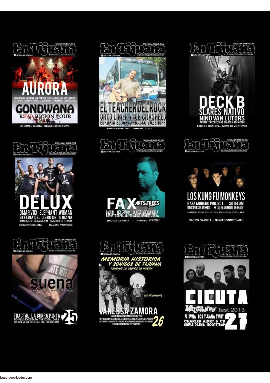 EN TIJUANA REVISTA - EDICIÓN 30 - 5TO. ANIVERSARIO — page 12