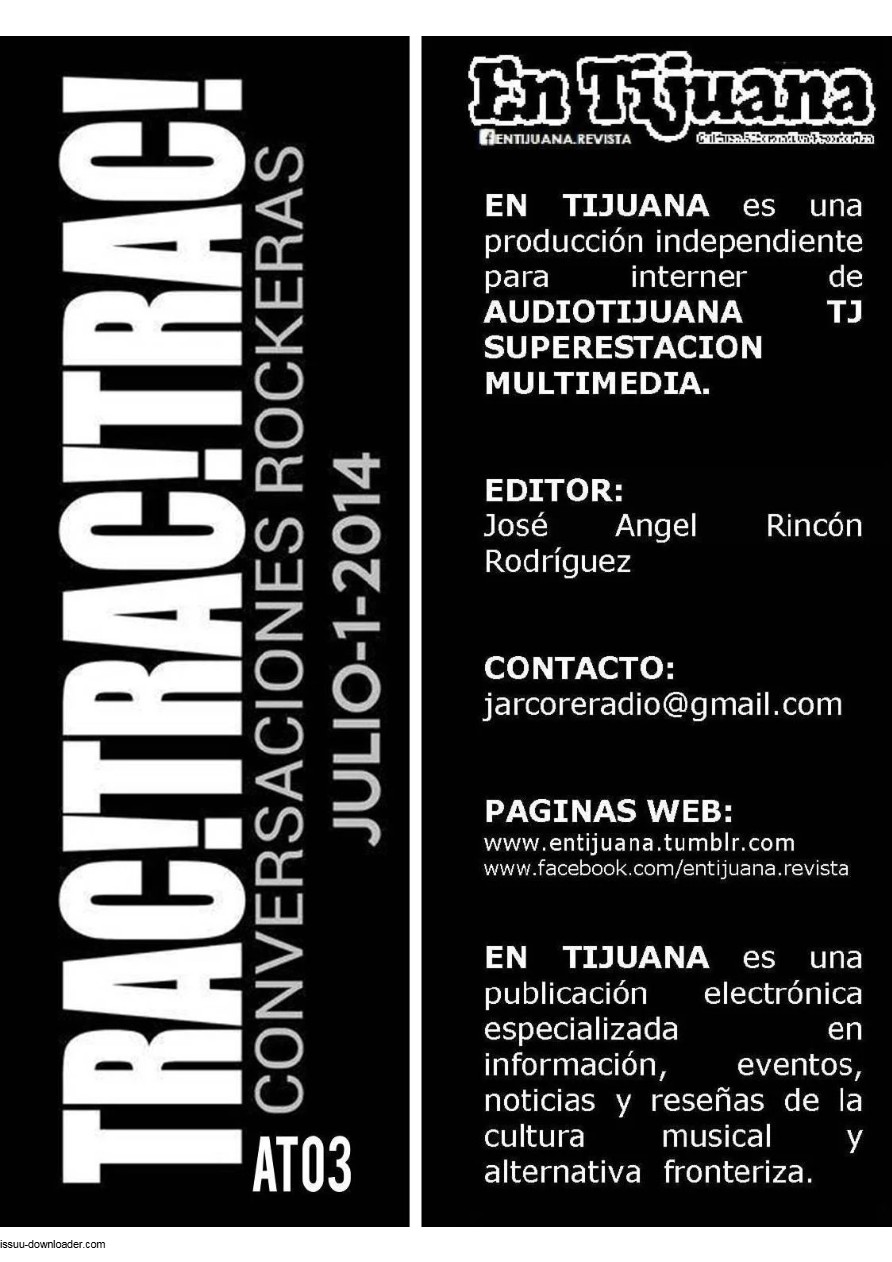 EN TIJUANA REVISTA - EDICIÓN 30 - 5TO. ANIVERSARIO — page 7