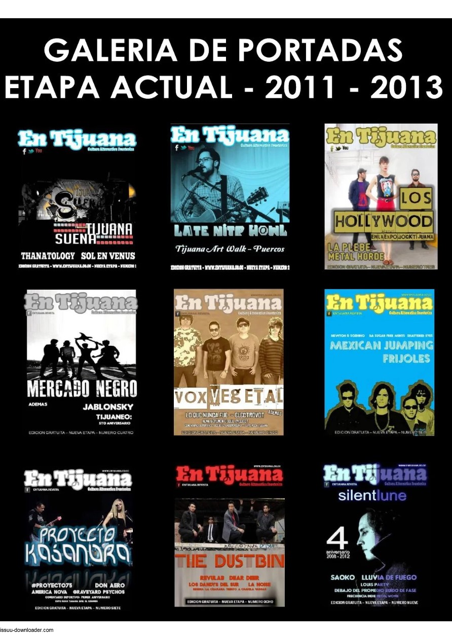 EN TIJUANA REVISTA - EDICIÓN 30 - 5TO. ANIVERSARIO — page 10