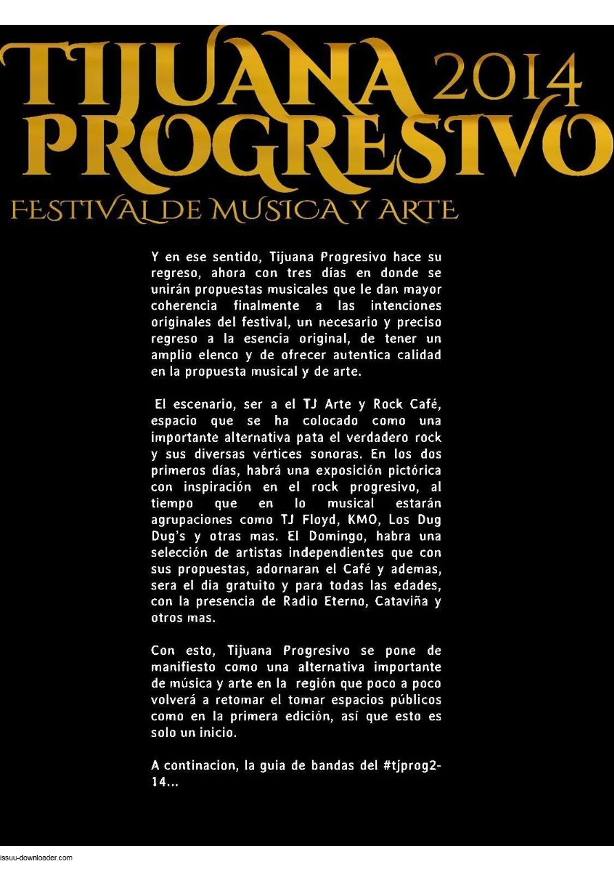 EN TIJUANA REVISTA - EDICIÓN 45 - TIJUANA PROGRESIVO 2014 — page 15