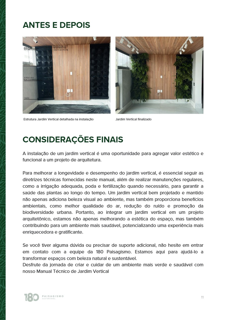 MANUAL TÉCNICO - 180 Paisagismo — page 11