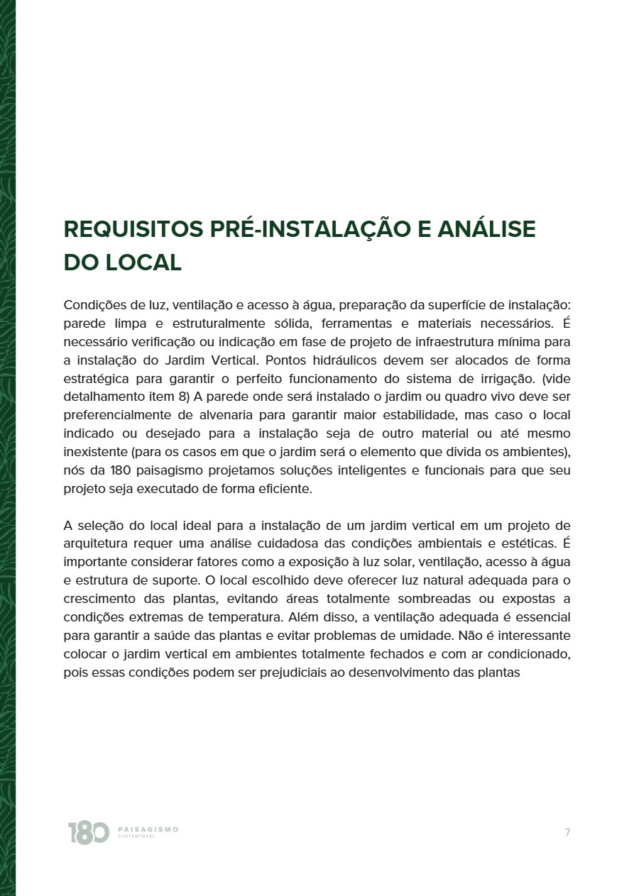 MANUAL TÉCNICO - 180 Paisagismo — page 7
